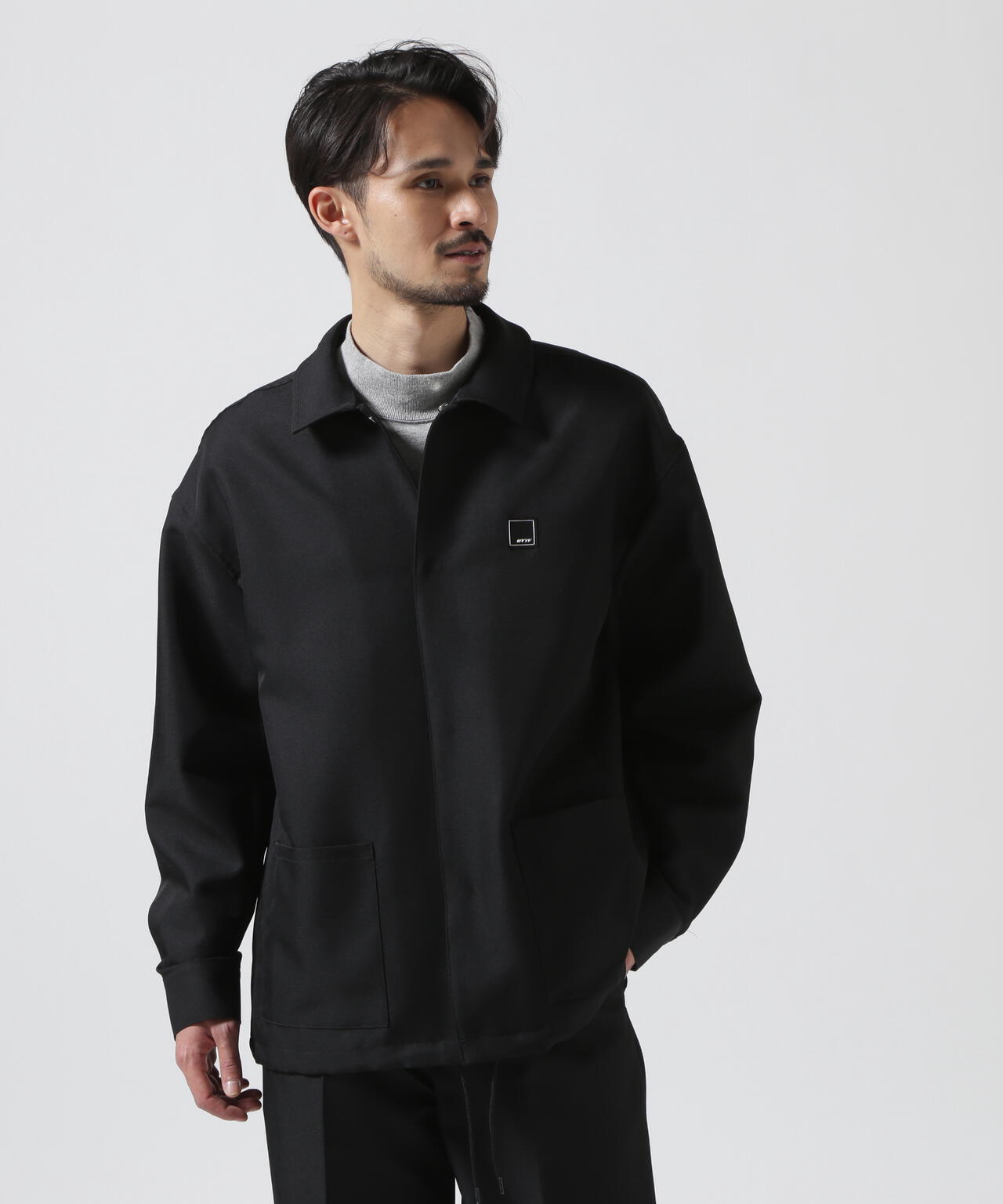 ON THE TURF(オン ザ ターフ)coach shirt jacket