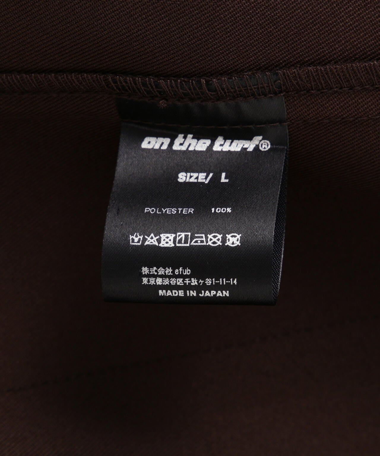 ON THE TURF(オン ザ ターフ)coach shirt jacket