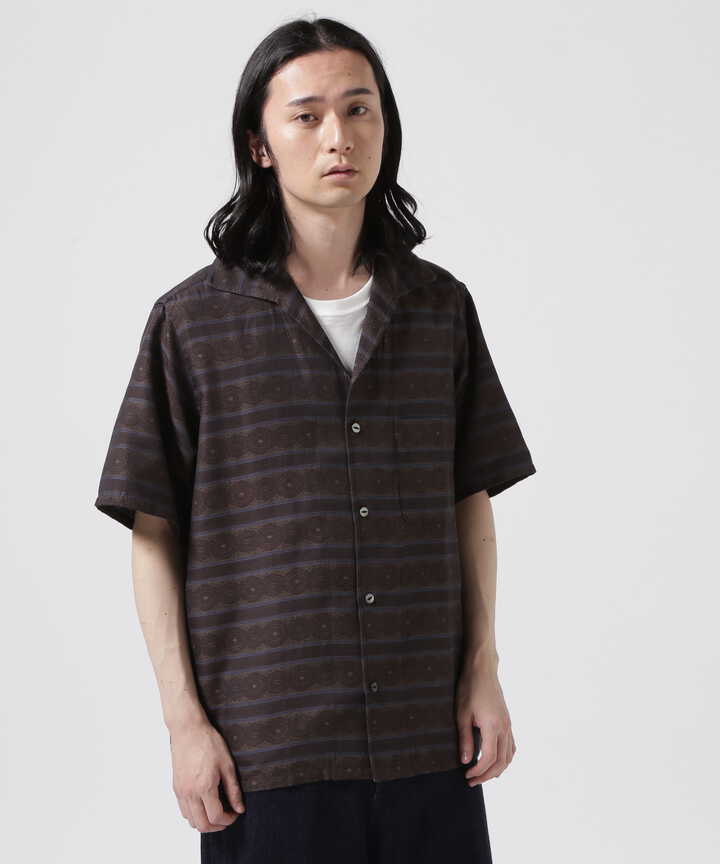 NEEDLES(ニードルズ)S/S ITALIAN COLLAR SHIRT - PE/C FINE 