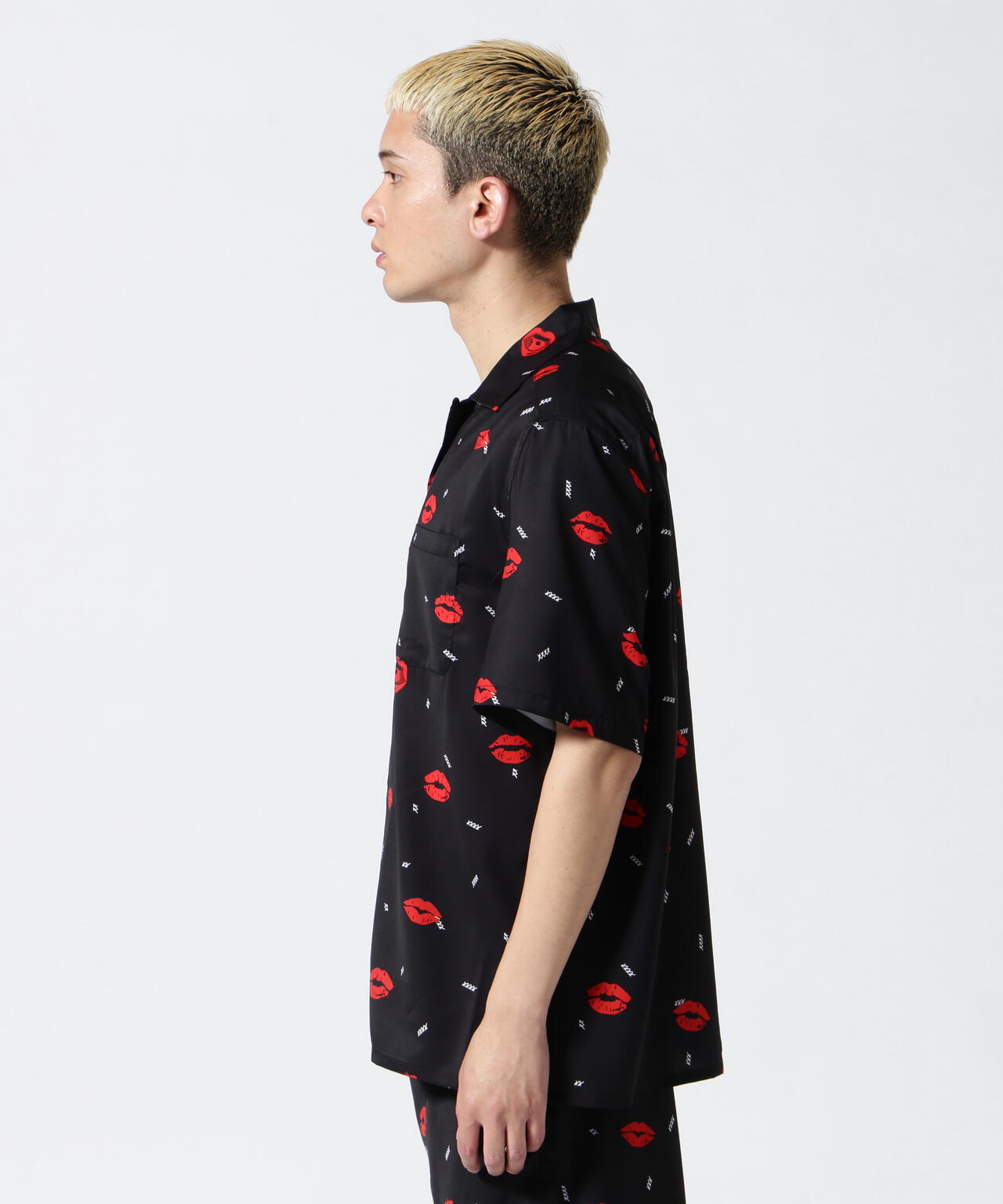 LUSOR（ルーソル）lips Aloha Shirt リップスアロハシャツ