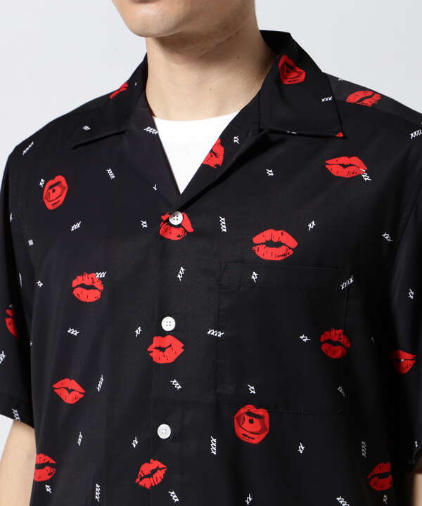 LUSOR（ルーソル）lips Aloha Shirt リップスアロハシャツ