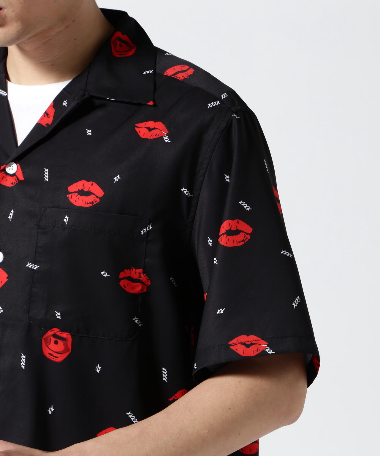 LUSOR（ルーソル）lips Aloha Shirt リップスアロハシャツ