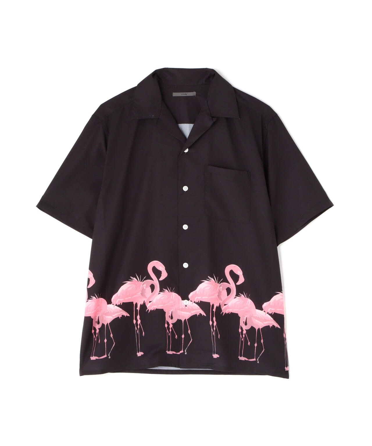 LUSOR（ルーソル）Flamingo Aloha Shirt フラミンゴアロハシャツ