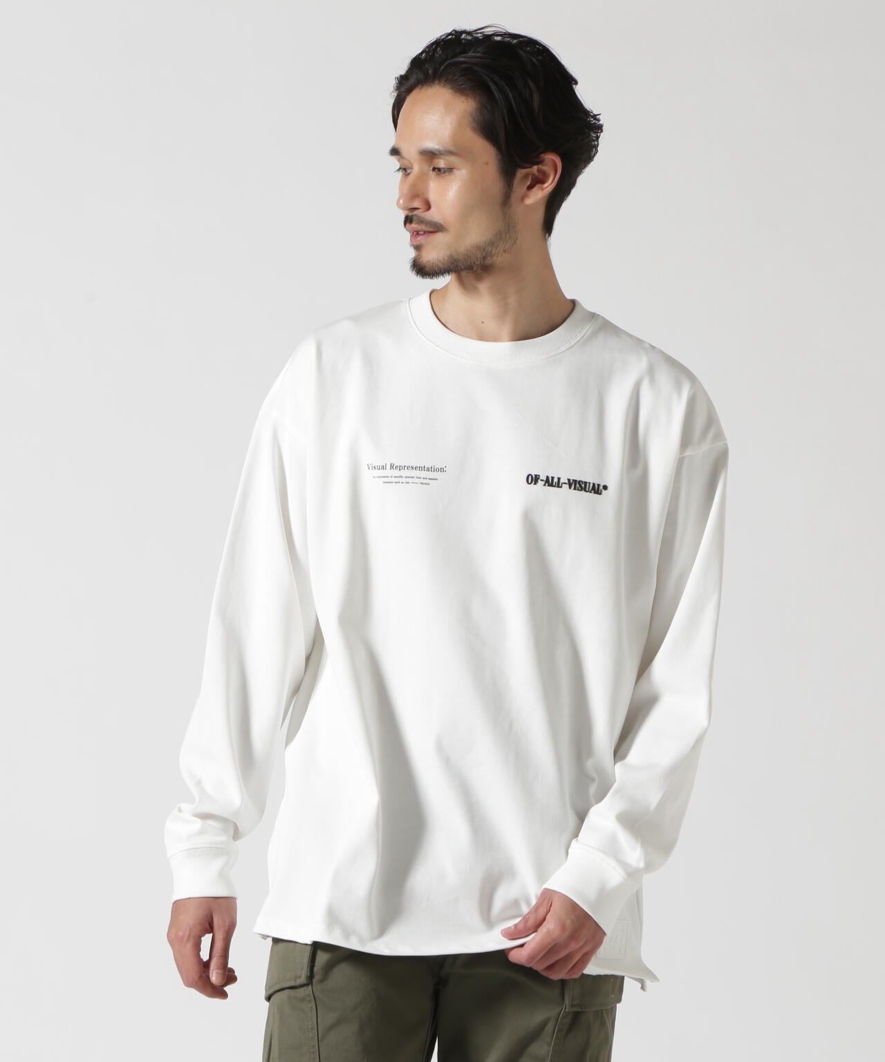 A4A/エーフォーエー/PRONOIA L/S TEE ブラック F