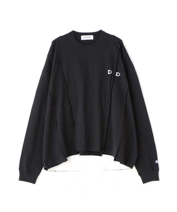 DISCOVERED(ディスカバード) 別注DOCKING WIDE L/S TEE