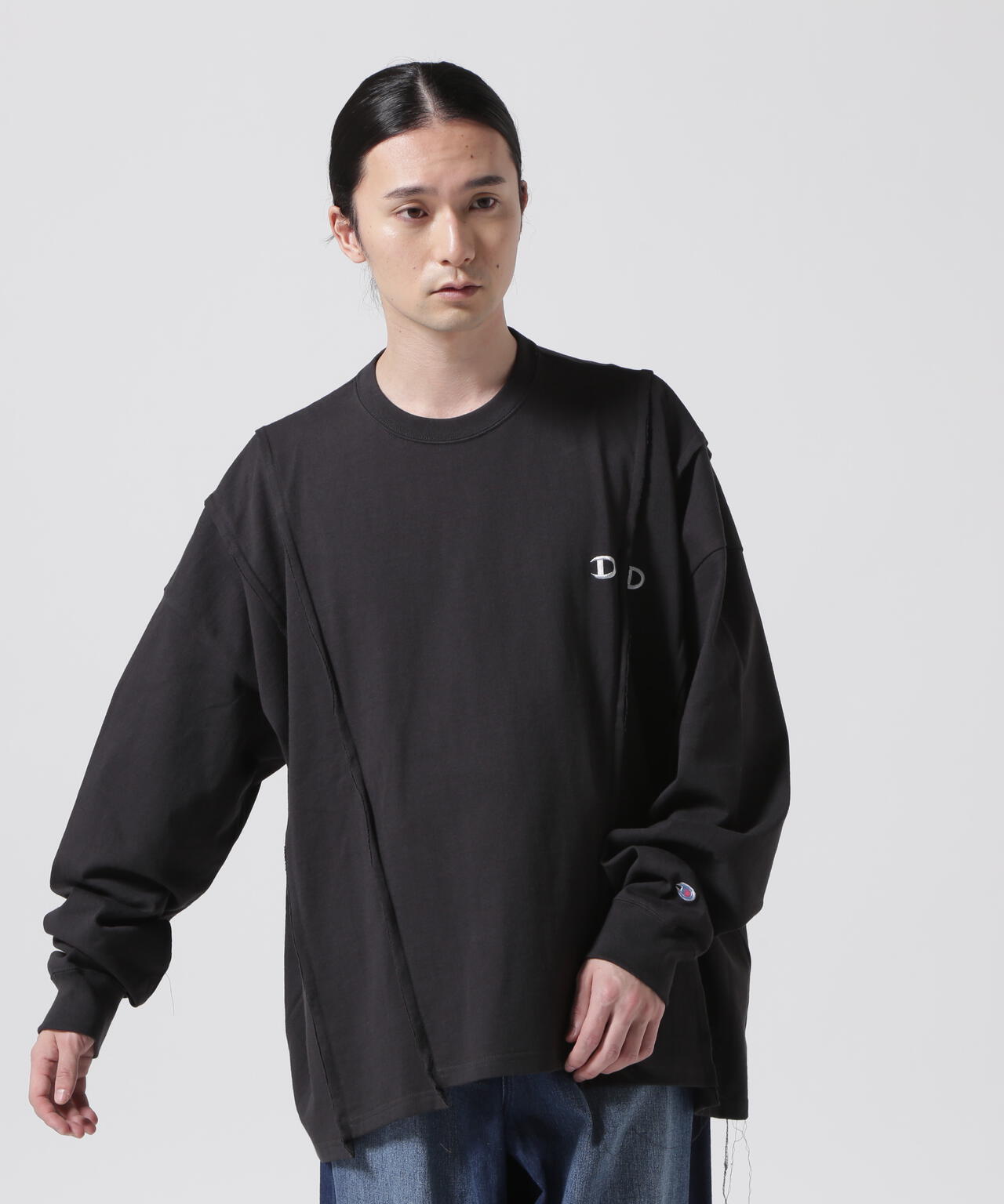 DISCOVERED(ディスカバード) 別注DOCKING WIDE L/S TEE | B'2nd ( ビー 