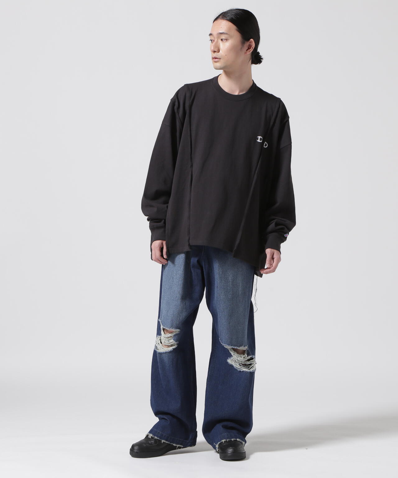 DISCOVERED(ディスカバード) 別注DOCKING WIDE L/S TEE | B'2nd ( ビー 