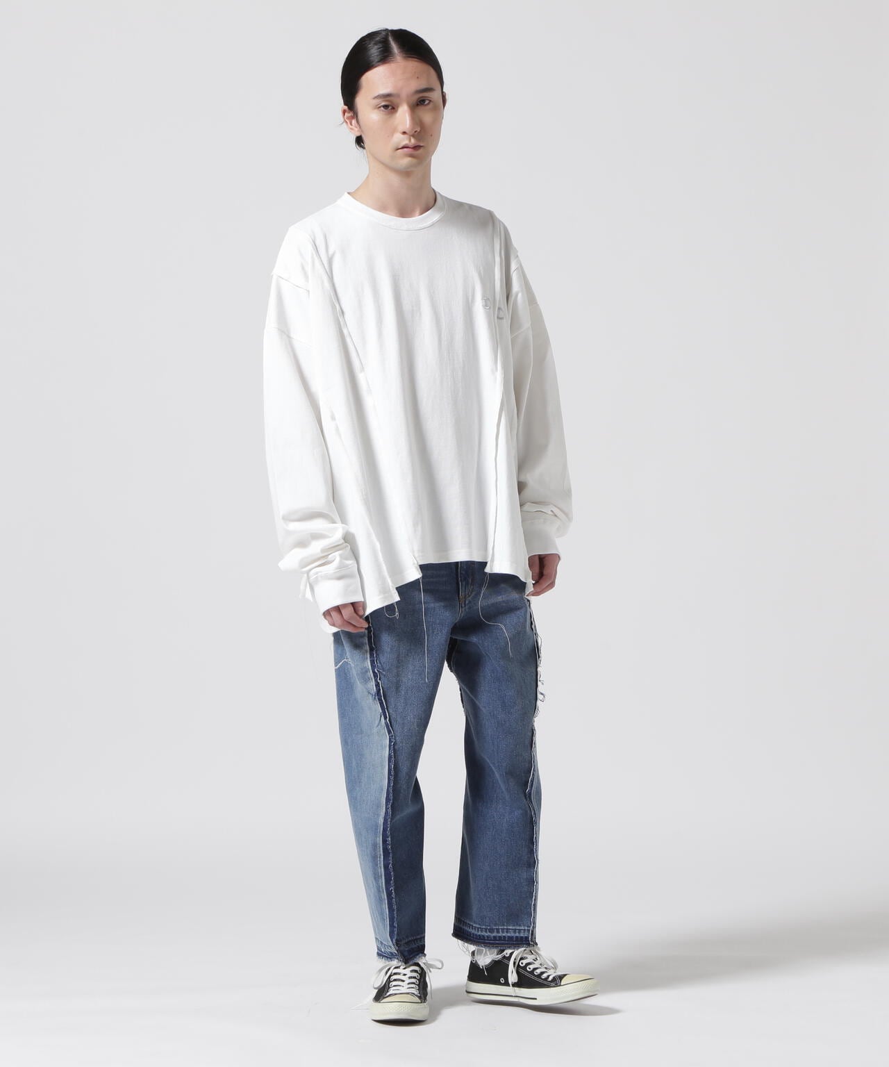 DISCOVERED(ディスカバード) 別注DOCKING WIDE L/S TEE | B'2nd ( ビー 