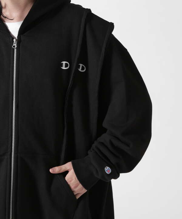 DISCOVERED(ディスカバード) 別注WIDE D SWEAT HOODIE