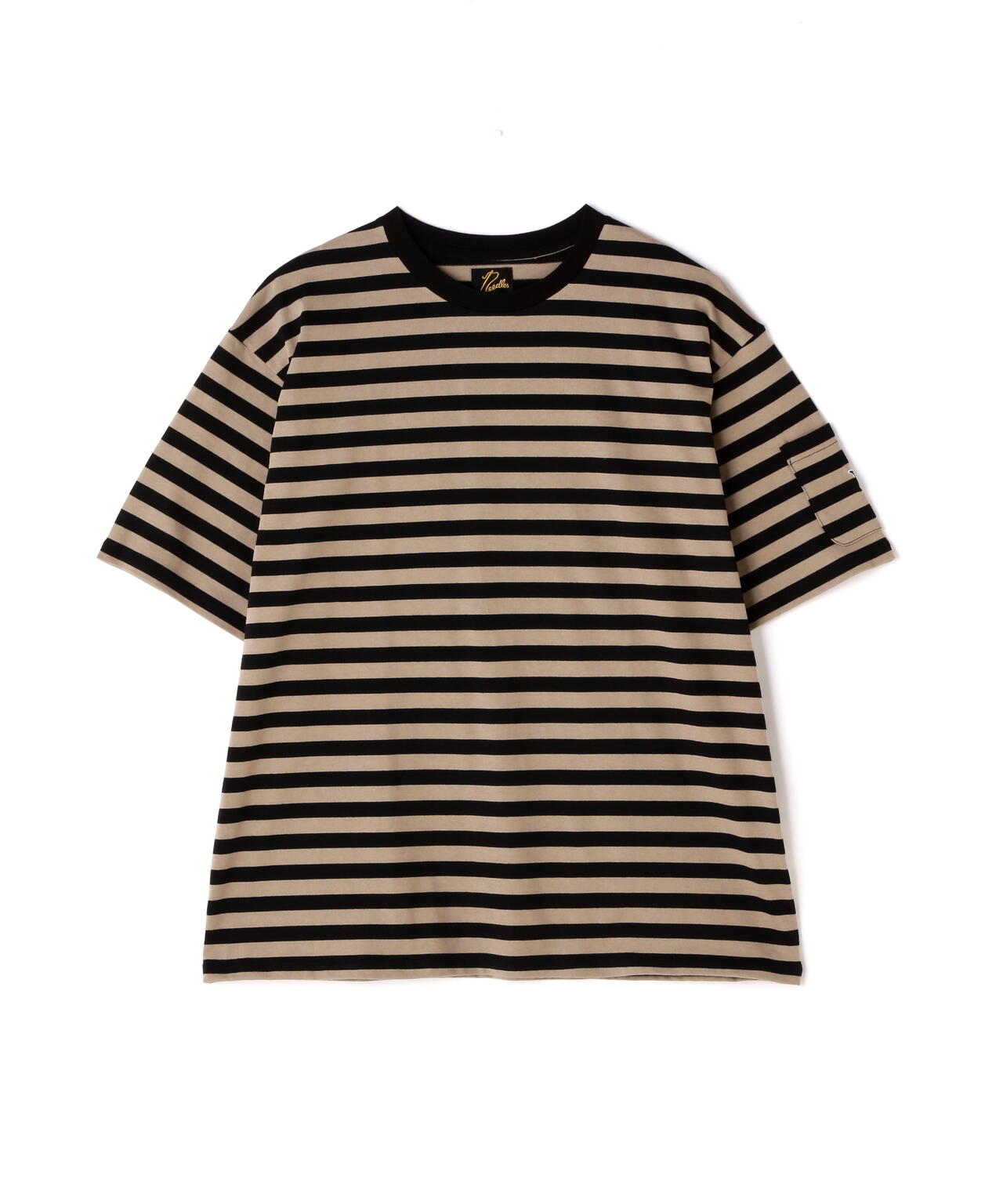 NEEDLES(ニードルズ)S/S CREW NECK TEE - COTTON STRIPE JERSEY