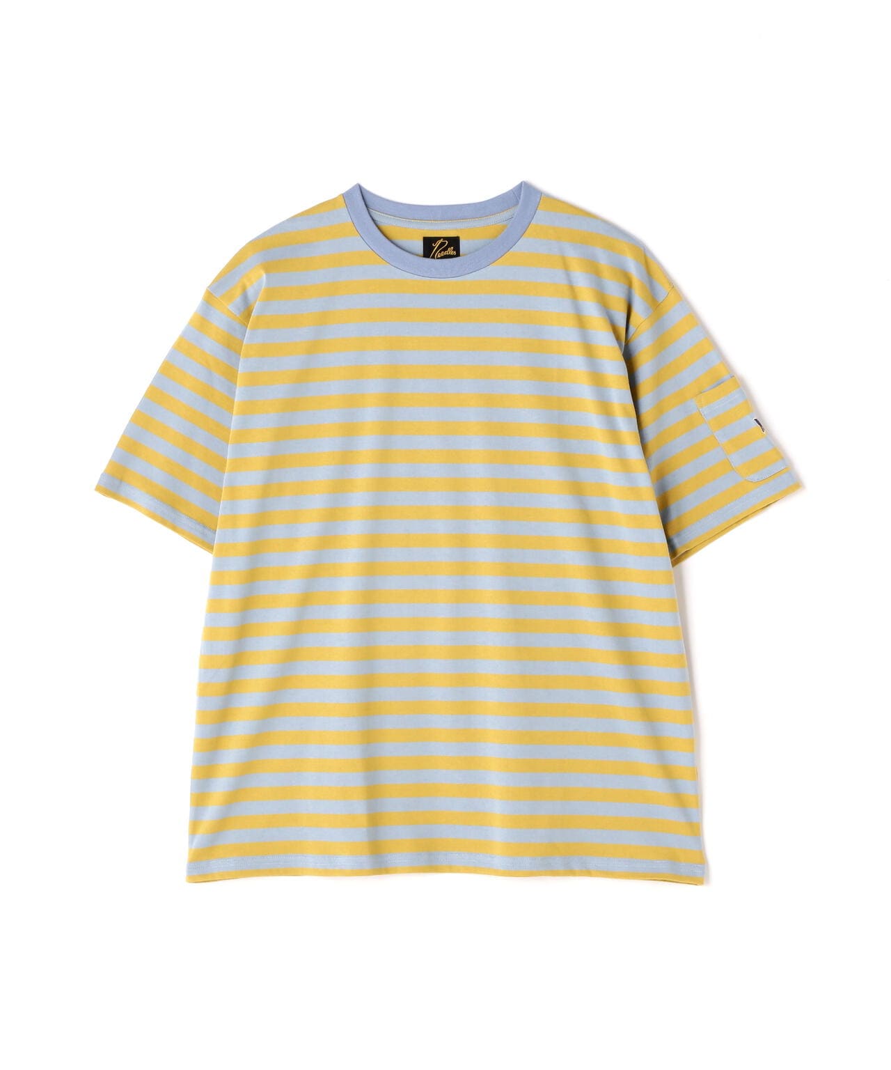 NEEDLES(ニードルズ)S/S CREW NECK TEE - COTTON STRIPE JERSEY