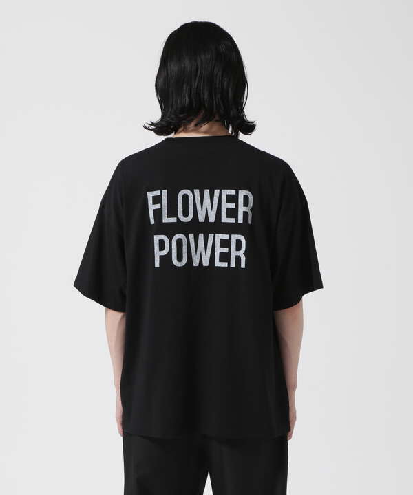 REMI RELIEF /  別注LW加工 20/-天竺BIGサイズ FLOWER POWER