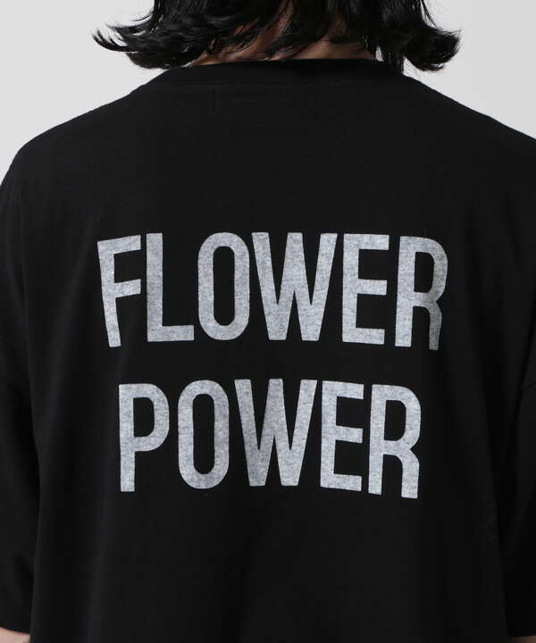 REMI RELIEF /  別注LW加工 20/-天竺BIGサイズ FLOWER POWER