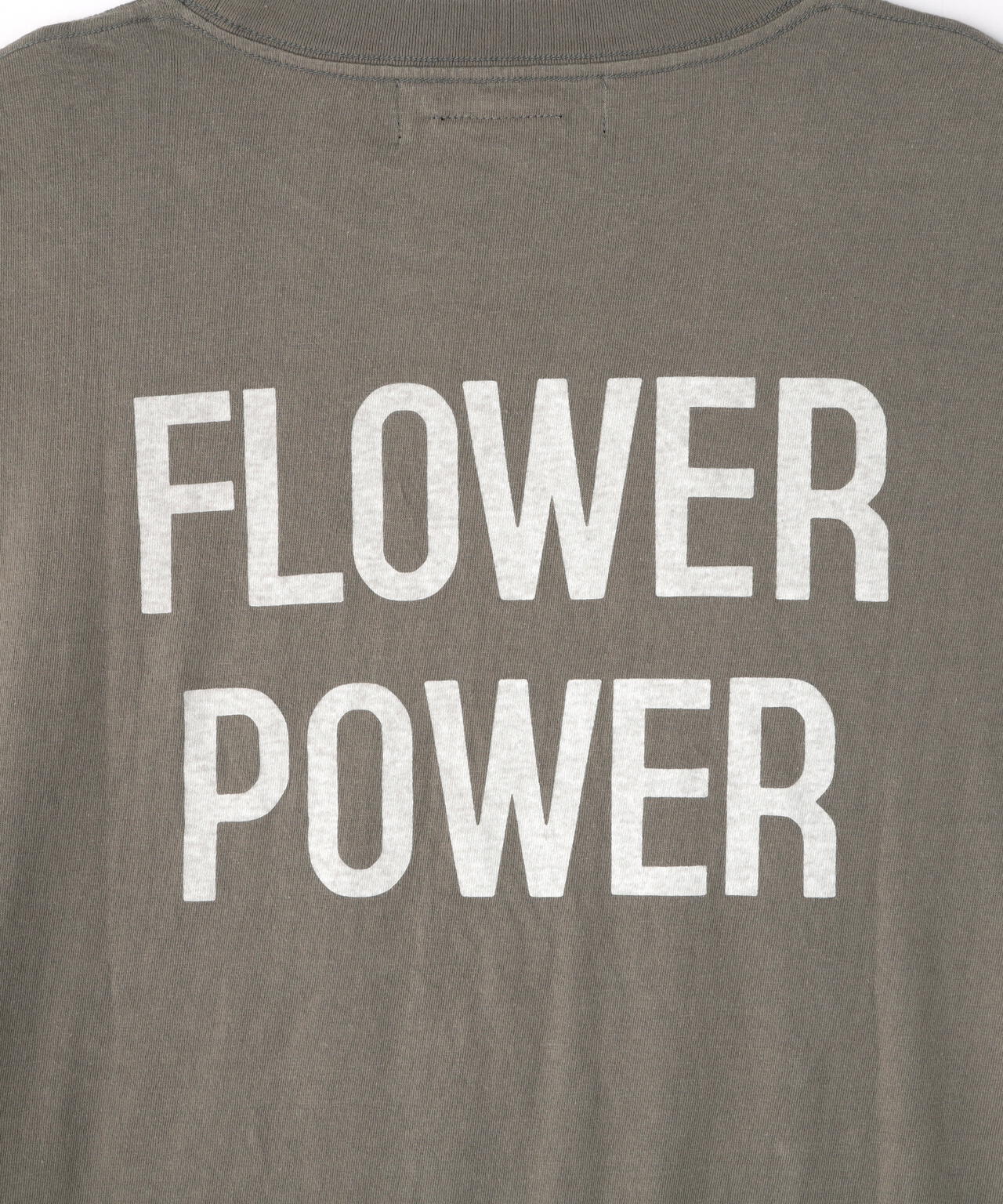 REMI RELIEF /  別注LW加工 20/-天竺BIGサイズ FLOWER POWER