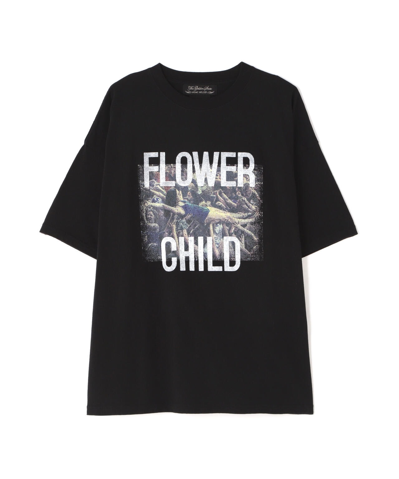 REMI RELIEF / 別注LW加工 20/-天竺BIGサイズ FLOWER CHILD