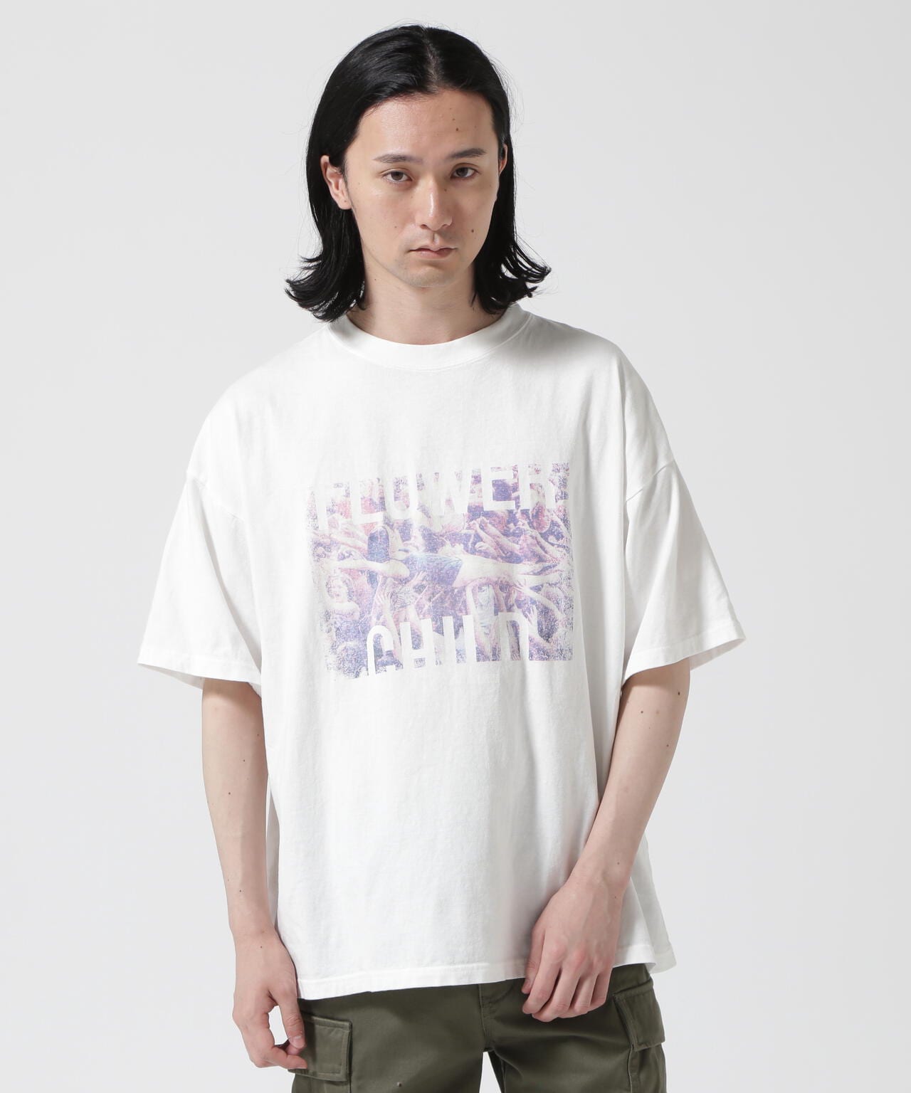 REMI RELIEF / 別注LW加工 20/-天竺BIGサイズ FLOWER CHILD | B'2nd ( ビーセカンド ) | US  ONLINE STORE（US オンラインストア）