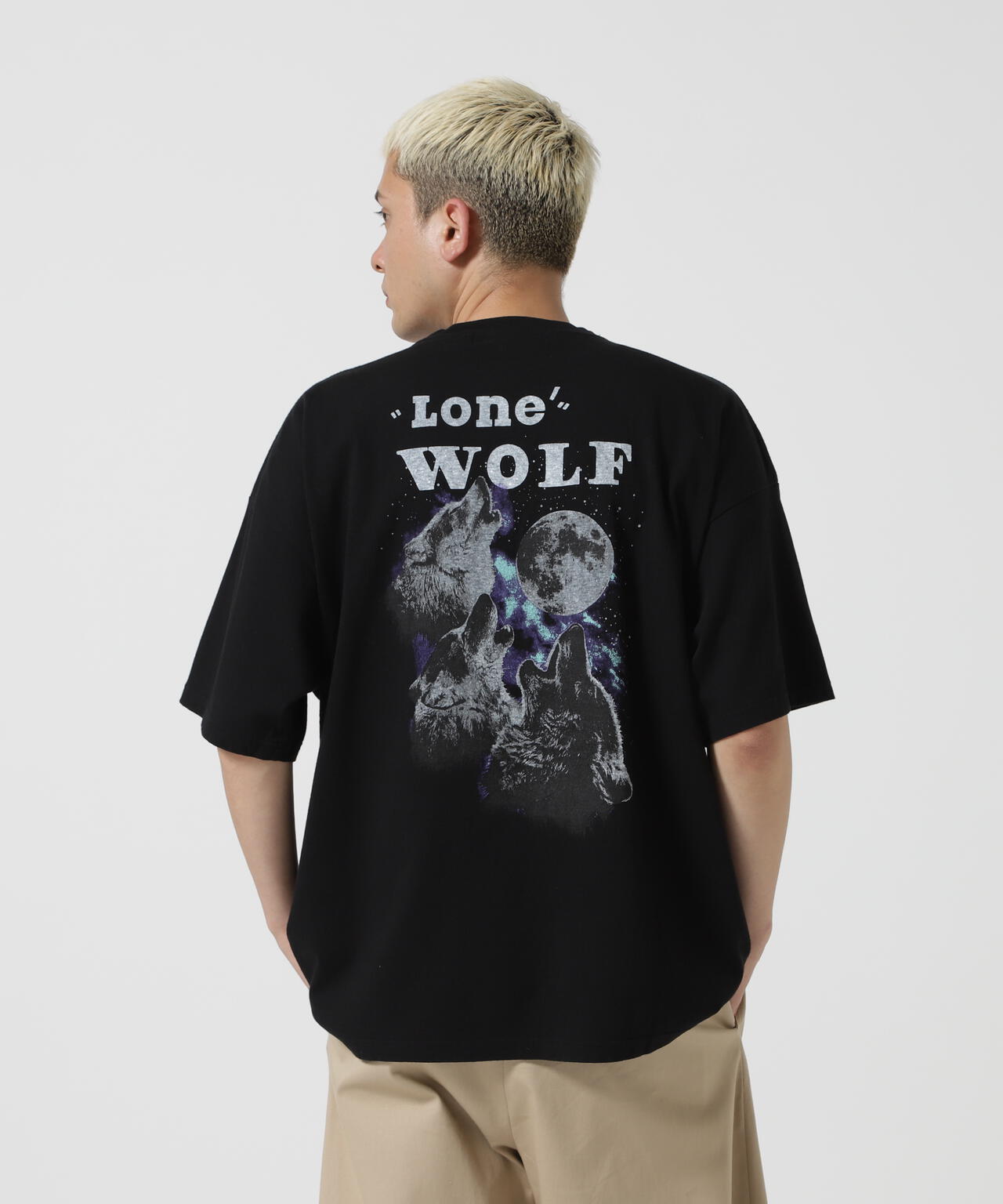 REMI RELIEF(レミレリーフ) 別注LW加工20/-天竺BIGサイズT(LONE WOLF) | B'2nd ( ビーセカンド ) | US  ONLINE STORE（US オンラインストア）