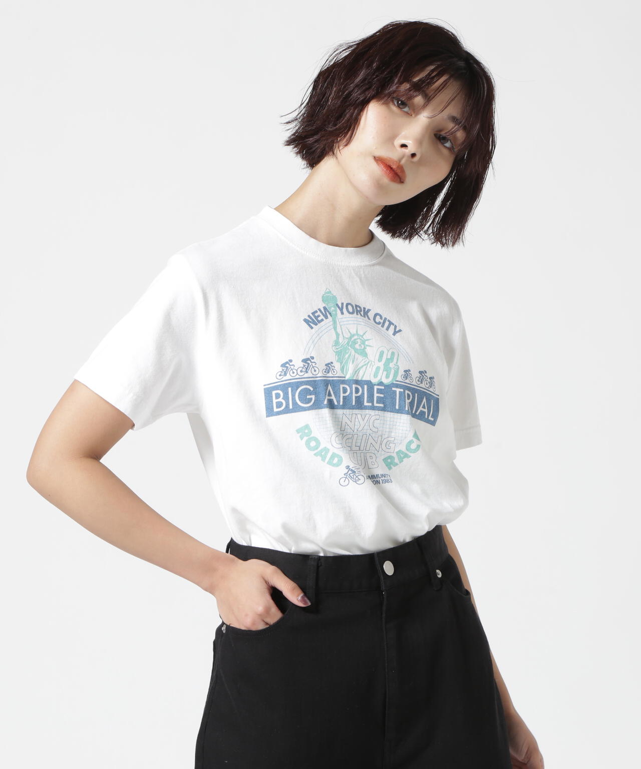 GOOD ROCK SPEED (グッドロックスピード) NY big apple trail Tシャツ 