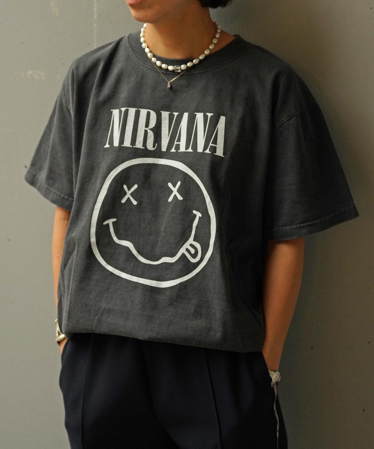GOOD ROCK SPEED (グッドロックスピード) NIRVANA Tシャツ/24NVN005 