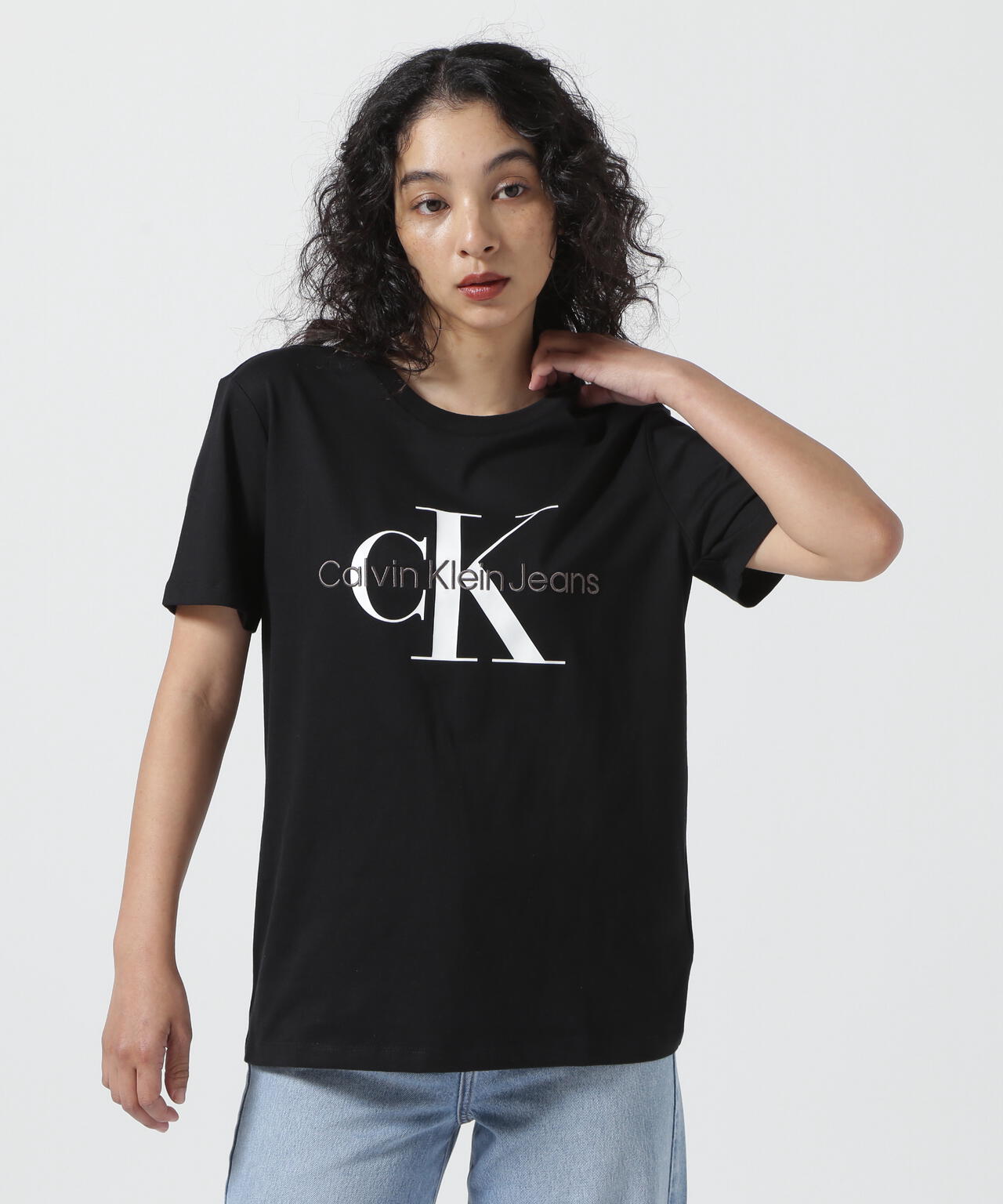 Calvin Klein Jeans（カルバンクラインジーンズ）モノグラムロゴT ...
