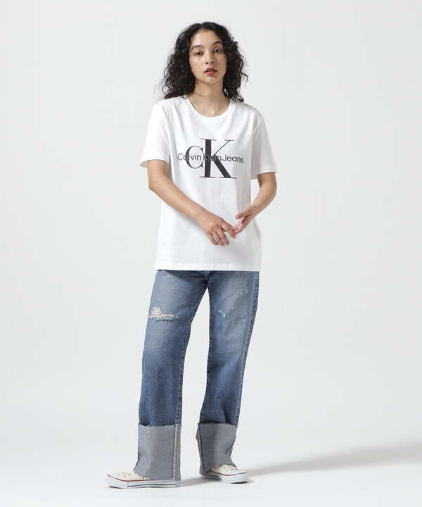 Calvin Klein Jeans（カルバンクラインジーンズ）モノグラムロゴTシャツ（7854135743） | B'2nd ( ビーセカンド )  | 【公式】通販 MIX.Tokyo