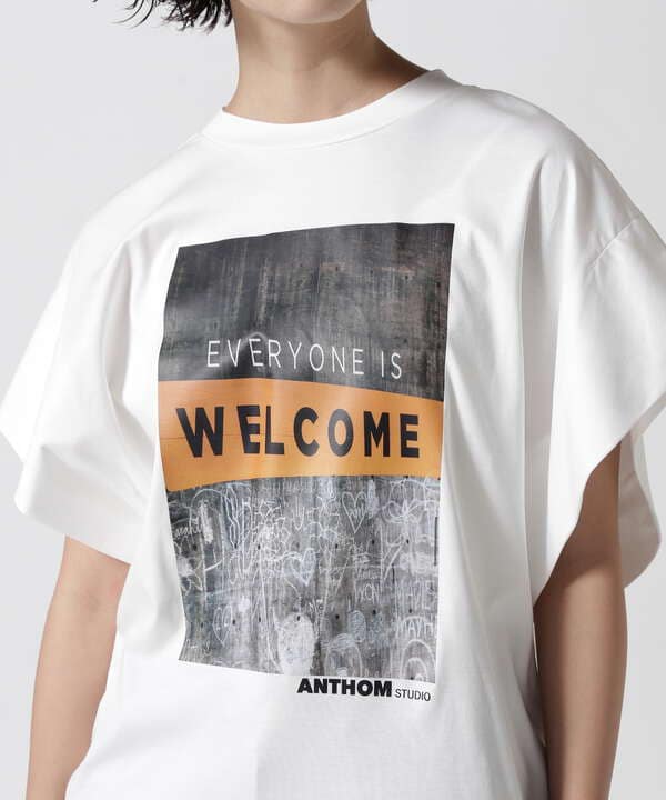 ANTHOM(アントム) 別注フレンチスリーブＴシャツ