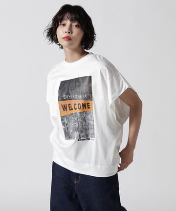 ANTHOM(アントム) 別注フレンチスリーブＴシャツ