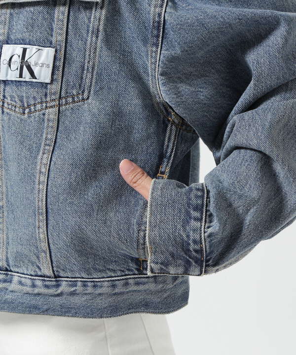 Calvin Klein（カルバンクライン）ボクシーデニムジャケット