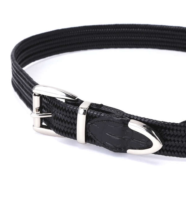 PIUORO(ピウオロ)LEATHER MESH BELT レザーメッシュベルト