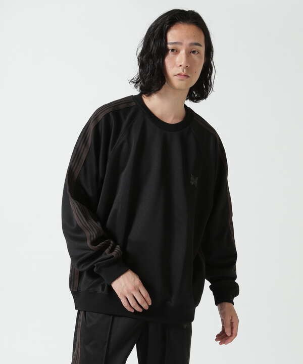 NEEDLES(ニードルズ)Track Crew Neck Shirt - Poly Smooth