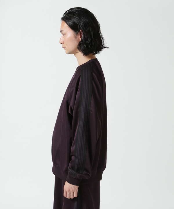 NEEDLES(ニードルズ)Track Crew Neck Shirt - Poly Smooth