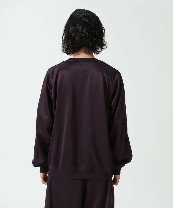 NEEDLES(ニードルズ)Track Crew Neck Shirt - Poly Smooth