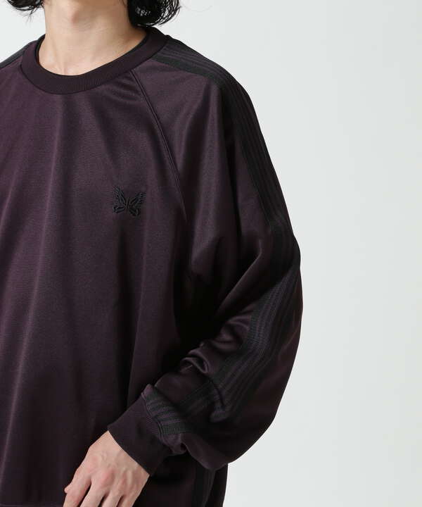 NEEDLES(ニードルズ)Track Crew Neck Shirt - Poly Smooth