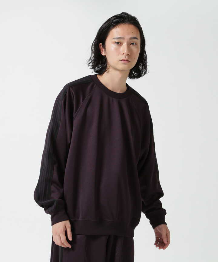 NEEDLES(ニードルズ)Track Crew Neck Shirt - Poly Smooth