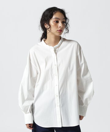 YENN(イエン) PADDED COLLAR SHIRT