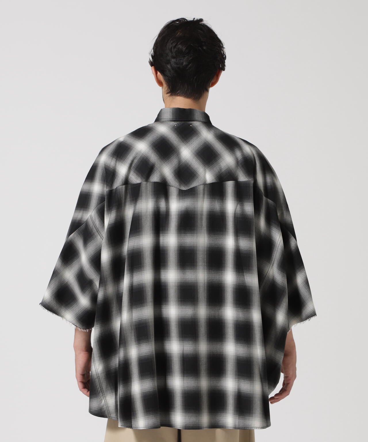 MINEDENIM（マインデニム）Ombre Check Square Big Western SH | B'2nd ( ビーセカンド ) | US  ONLINE STORE（US オンラインストア） SP盤