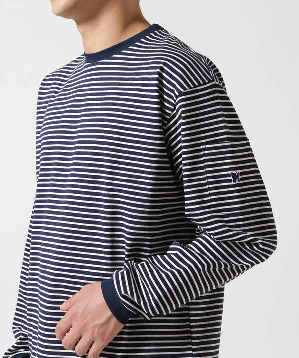 NEEDLES(ニードルズ)L/S Crew Neck T - Cotton St. Jersey