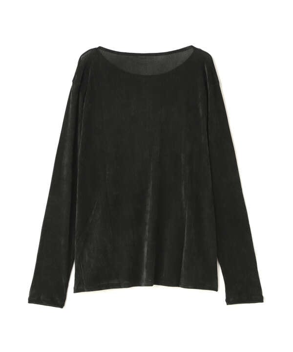 MANOF (マノフ) 別注TULLE FLOCKED TOPS