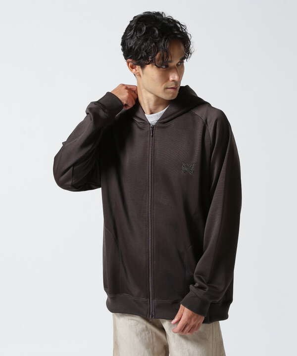 NEEDLES(ニードルズ)Zipped Sweat Hoody - C/PE Bright Jersey