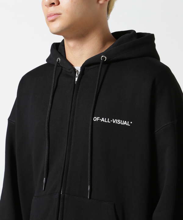 A4A/エーフォーエー/LOGO ZIP HOODIE