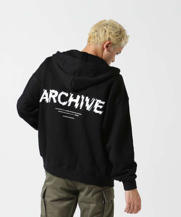 A4A/エーフォーエー/LOGO ZIP HOODIE