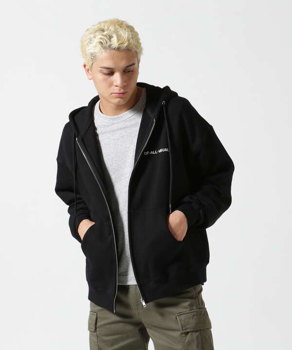 A4A/エーフォーエー/LOGO ZIP HOODIE