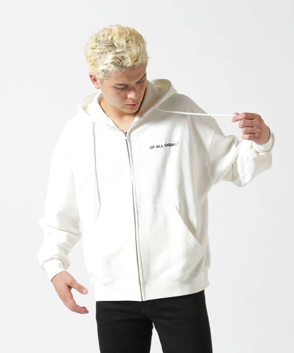 A4A/エーフォーエー/LOGO ZIP HOODIE