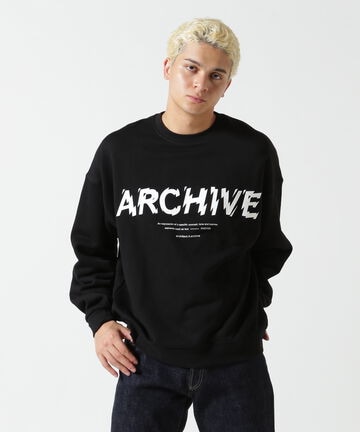 A4A/エーフォーエー/LOGO CREWNECK SWEAT