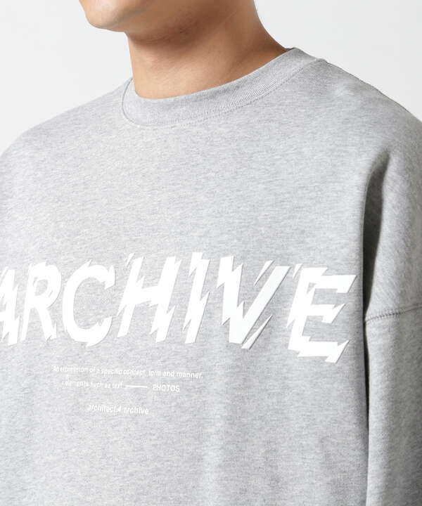 A4A/エーフォーエー/LOGO CREWNECK SWEAT