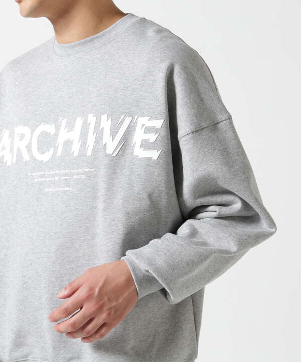 A4A/エーフォーエー/LOGO CREWNECK SWEAT