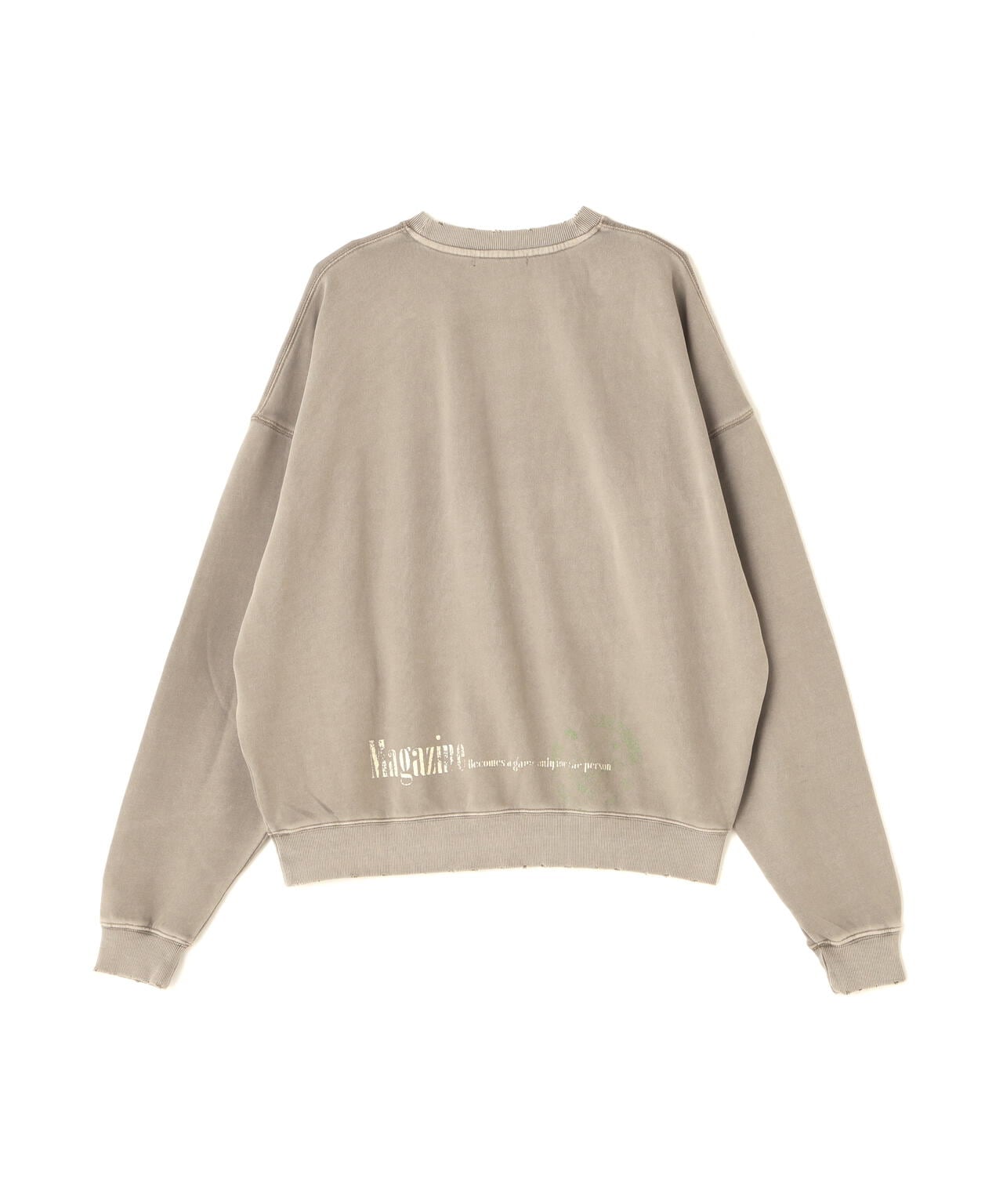 LUSOR（ルーソル）PIGMENT SWEAT STAMP ピグメントスウェット スタンプ