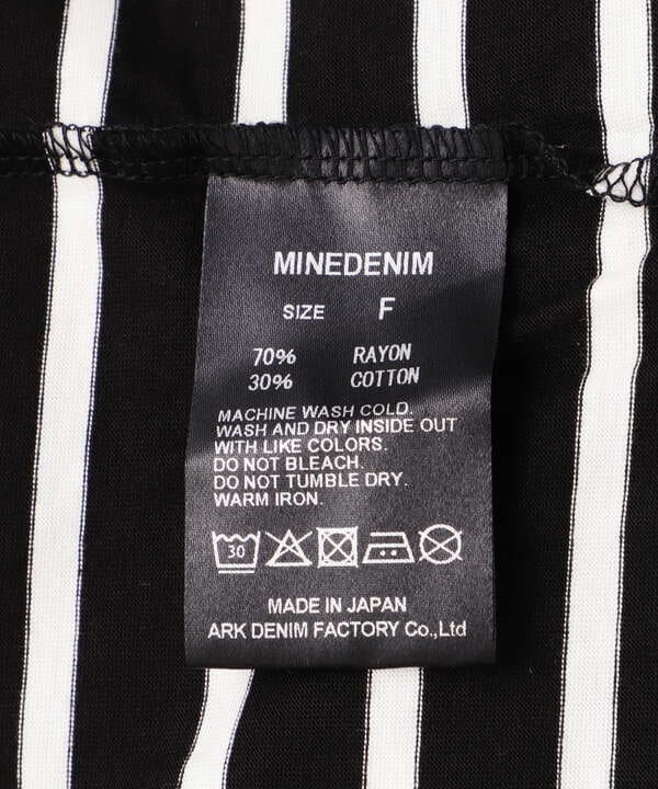 MINEDENIM（マインデニム）Square Big Border T-SH