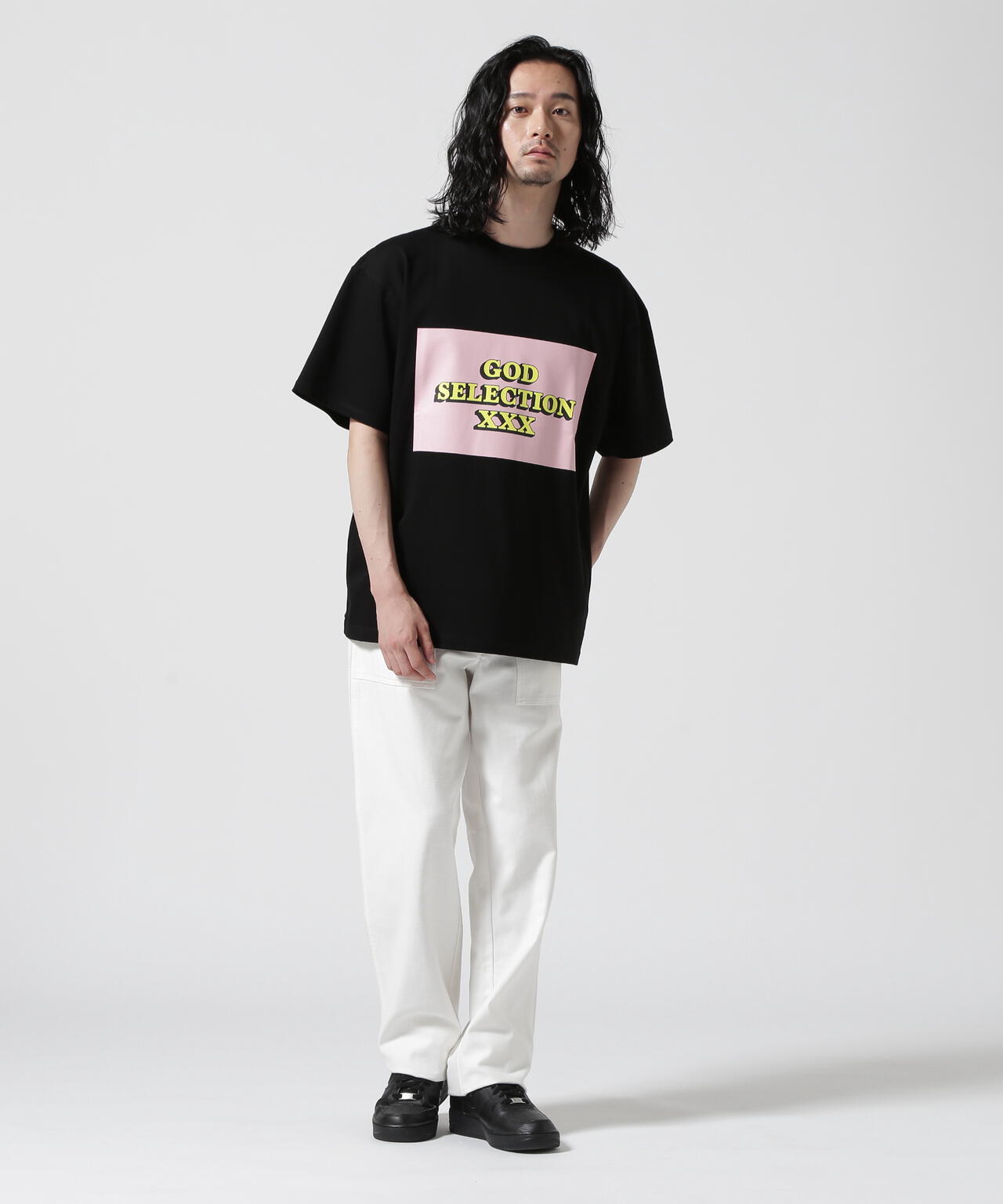 GOD SELECTION XXX / GX-S24-ST-05 Cartoon logo Tee