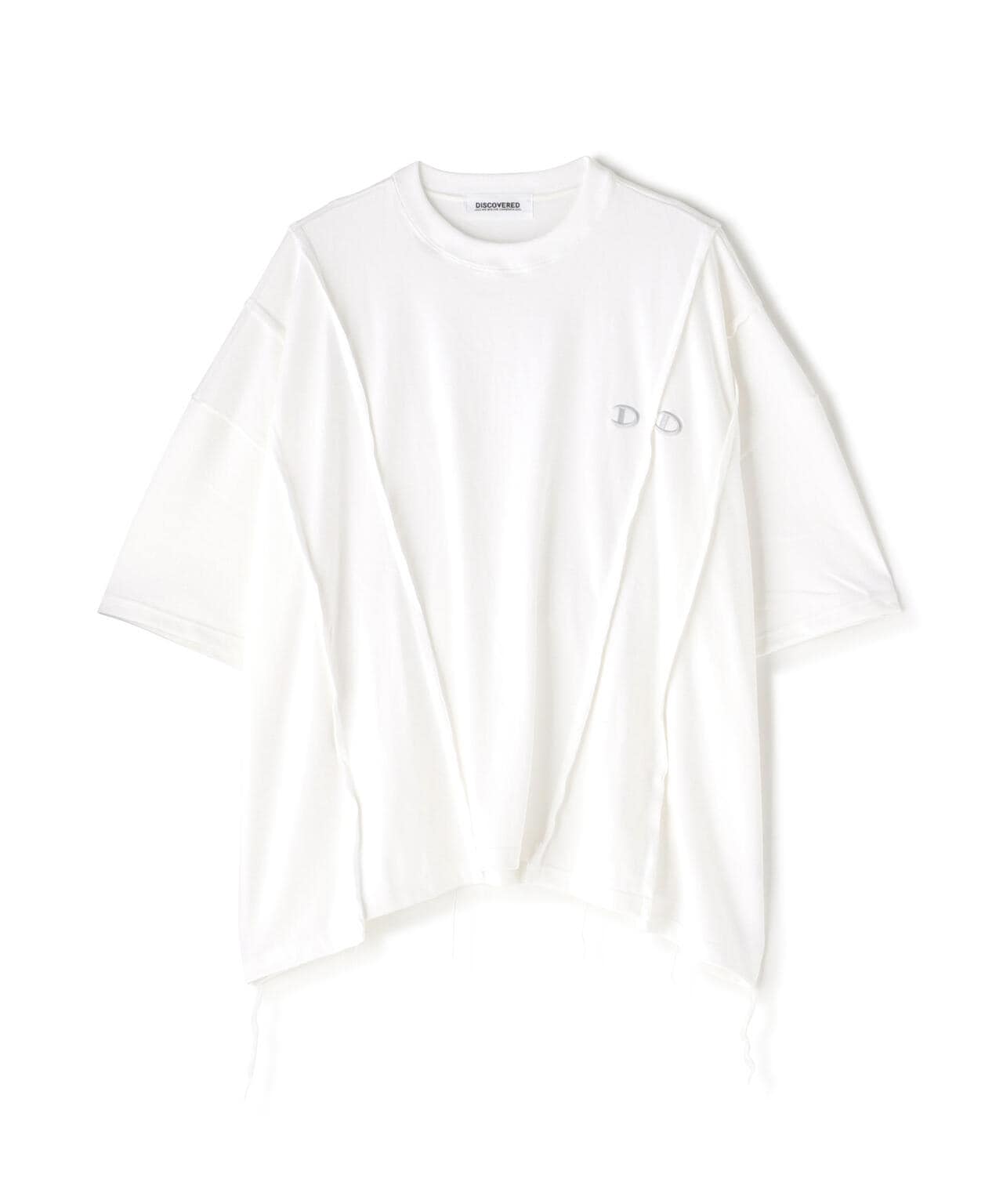 DISCOVERED(ディスカバード) 別注DOCKING WIDE S/S TEE